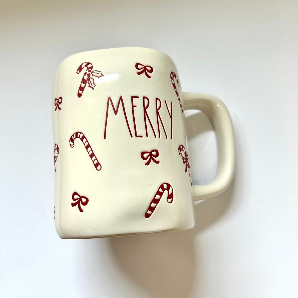 Rae Dunn Candy Cane Merry Mug
